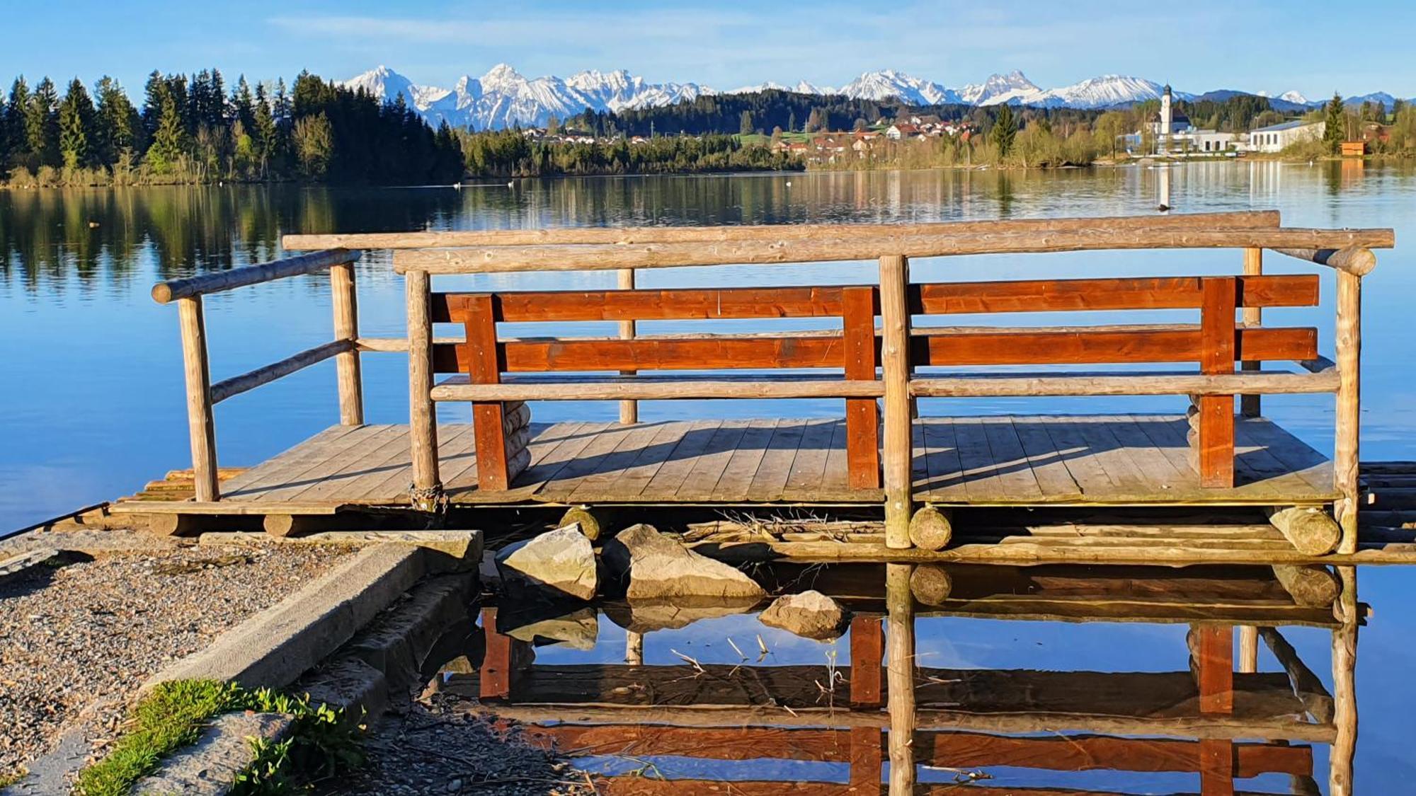 Lechbruck Am See Feriendorf Hochbergle Haus 140 Esterno foto